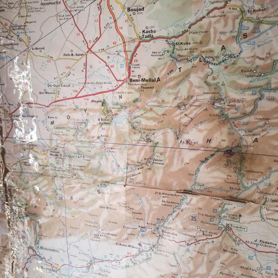 Tinghir Hike And Chill Homestay מראה חיצוני תמונה